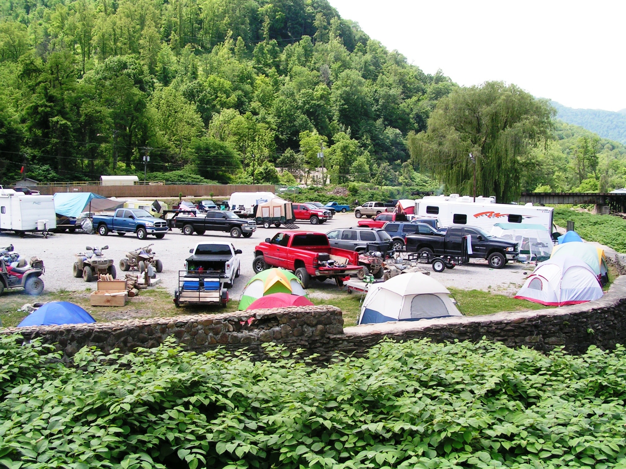 Evarts ATV Campground with direct trail access