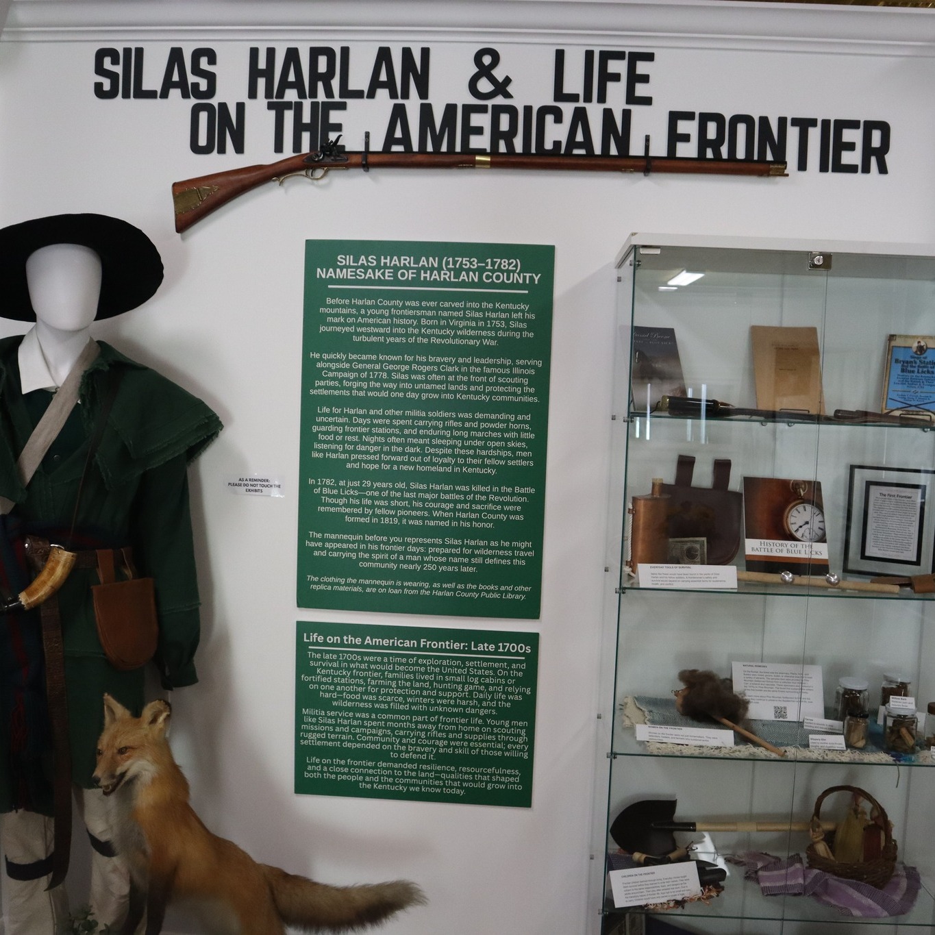 The Historic Harlan Museum serves as a connection to the history of Harlan County, Kentucky